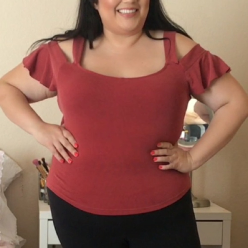 Plus size Charlotte Russe top